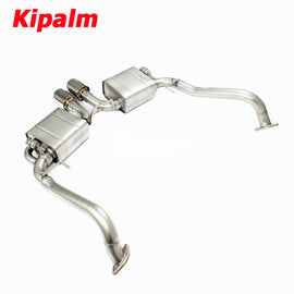 304 Stainless Steel Full Exhaust System Performance Cat-back for Porsche Cayman 718 2.0T 2.5T 2016-2019