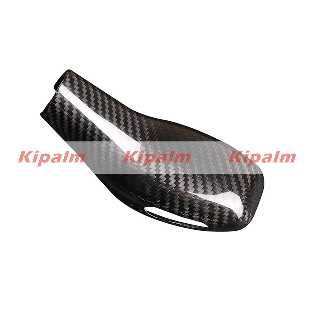 For BMW 1 2 Series X1 X2 Car Carbon Fiber Shift Knob Gear Head Stick Lever Handle Cover