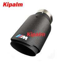 Load image into Gallery viewer, Matte Carbon Fiber M Performance Exhaust Muffler Tips for BMW F20 F21 F22 F23 F30 F31 F32 F33 F36 F10 F11 F12 F13