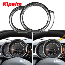 1PC Dry Carbon Fiber Car Interior Instrument Dashboard Cover for MINI F54 F55 F56 F57 F60