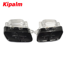 Load image into Gallery viewer, Auto Square Exhaust Muffler Stainless Steel Exhause Pipe for Mercedes Benz S Class W176 W177 W221