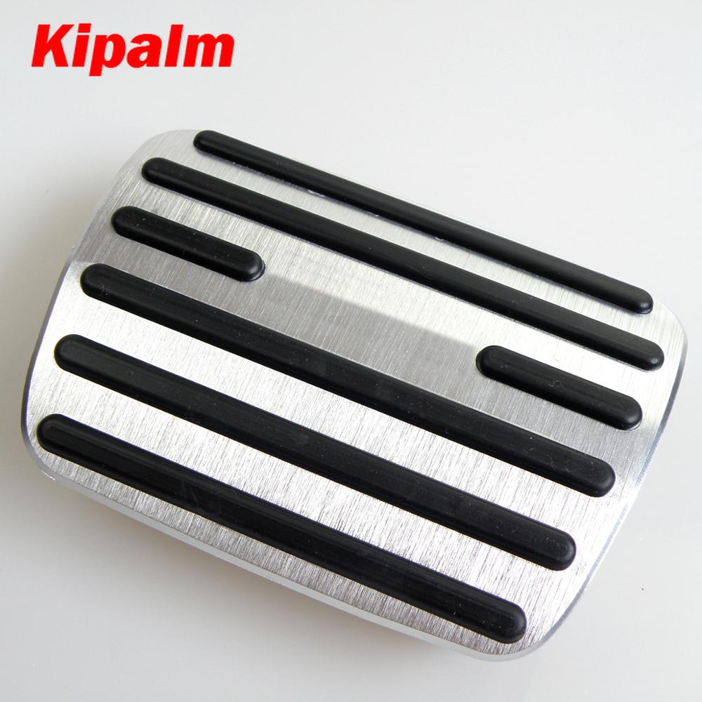 No Drill Aluminum Car Foot Rest Pedal Pads Cover With Rest Pedals Fit Gas Brake Rest Pedal For Audi A4 2018- Q5 2019- AT LHD