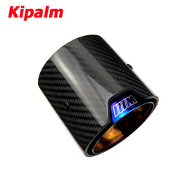 1PCS New Model M Performance Carbon Fiber Exhaust Tip for BMW F87 M2 F80 M3 F82 F83 M4 Bue Glossy Exhaust Tip