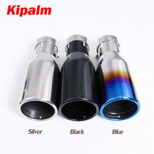 Load image into Gallery viewer, 1 Piece Stainless Steel Exhaust Pipe Muffler Tips for Audi VW Golf BMW Toyota Honda Parts