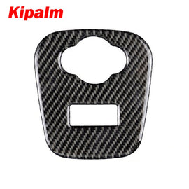 Carmon Carbon Fiber Cigarette Lighter USB AUX Console Panel Interior Stickers For Mini Cooper F55 F56 Accessories