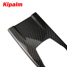 Load image into Gallery viewer, Hard Carbon Fiber Multimedia Control Panel Cover for BMW F30 F34 F35 F32 F33 F36 2013-2019 RHD