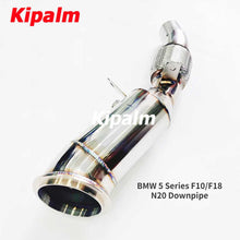 Load image into Gallery viewer, 1PC Performance Downpipe with Heat Shield for BMW 5 Series F10/F18 N20 2.0T 2014-2017