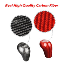 Load image into Gallery viewer, Chevrolet Camaro 2016 2017 2018 2019 Carbon Fiber Car Gear Head Shift Knob Cover Stickers Interior Trim Accessories