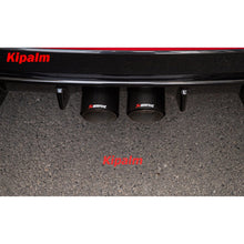 Load image into Gallery viewer, 2PCS Real Carbon Fiber Rear Exhaust Muffler Tip Pipe for Honda Civic Hatchback 2020-2021