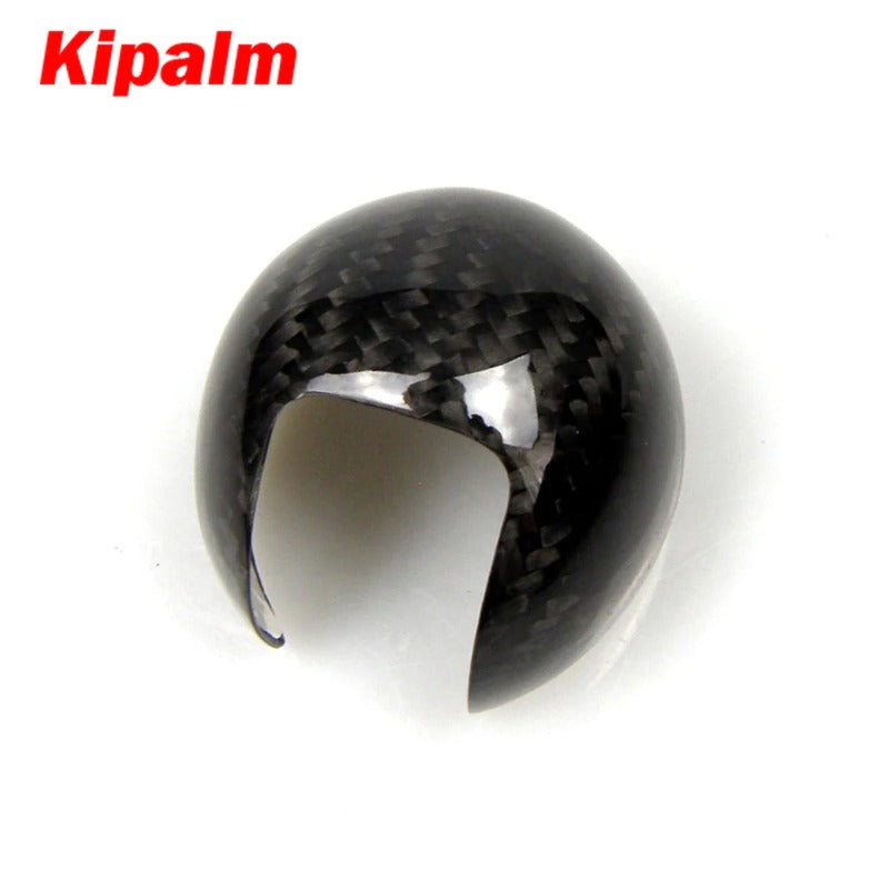Kipalm Real Carbon Fiber Gear Shift Knob Sticker Cover For Audi A3 S3 2014-2018