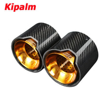 Load image into Gallery viewer, Glossy Carbon Fiber Exhaut Tip for BMW M3 G80 M4 G82 G83