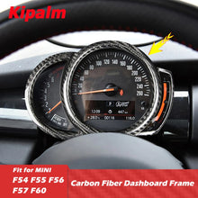 Load image into Gallery viewer, 1PC Dry Carbon Fiber Car Interior Instrument Dashboard Cover for MINI F54 F55 F56 F57 F60