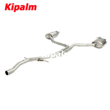Load image into Gallery viewer, 304 Stainless Steel Full Exhaust System Cat-back Fit for Audi A6 A7 C8 2.0T 3.0T 2018-2020