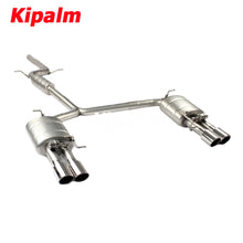 Load image into Gallery viewer, 304 Stainless Steel Full Exhaust System Cat-back Fit for Audi A4L B8 2.0T 2009-2015