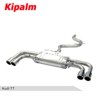 Load image into Gallery viewer, 304 Stainless Steel Full Exhaust System Performance Cat-back Fit for Audi TT 2.0T 2008-2017