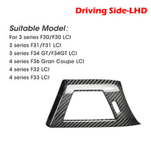 Load image into Gallery viewer, Car Modification Accessories Stickers Carbon Fiber Air Vent Outlet Frame for BMW F30 F33 F36 F31 F34 F32