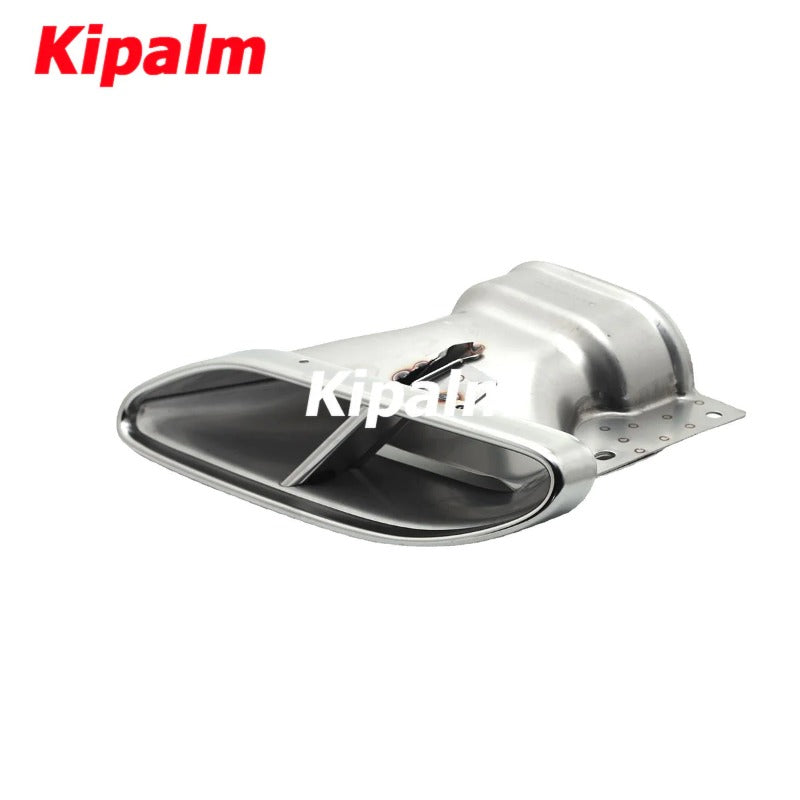 1 Pair Exhaust Muffler Pipe For Mercedes Benz S Class Maybach W222 2021-2022 Stainless Steel Rear Tail Tips