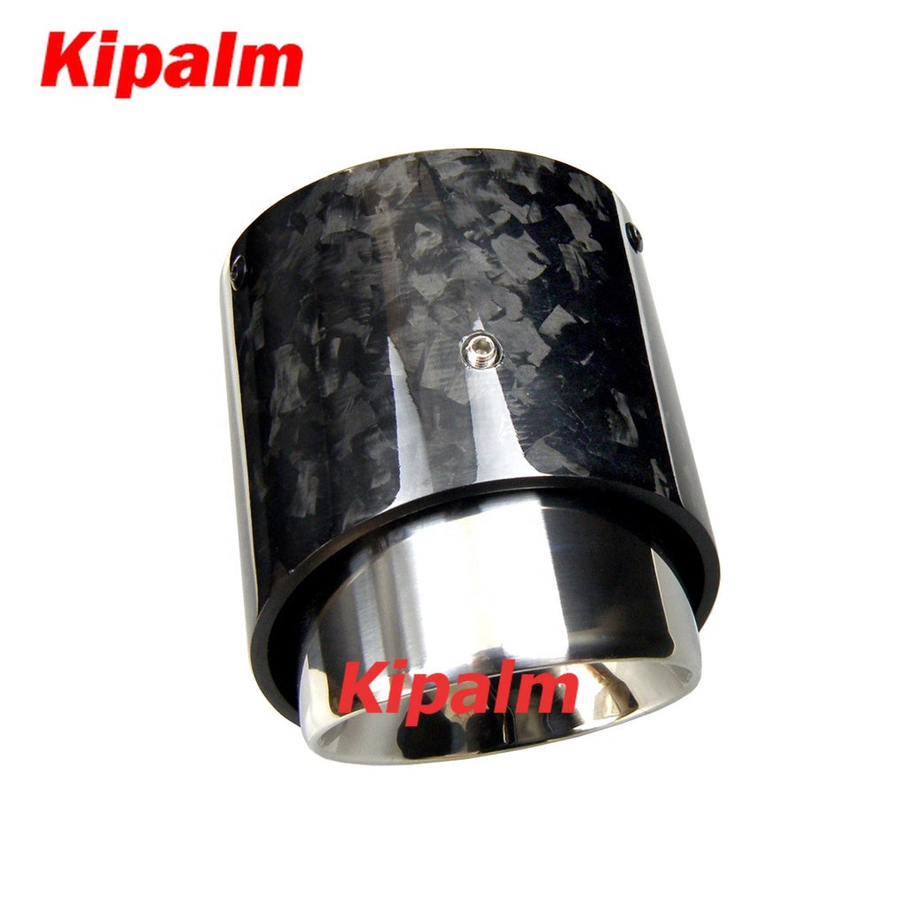 1PC Mini JCW Forged Carbon Fiber Exhaust Tip for Mini Cooper R55 R56 R57 R58 R59 R60 R61 Tail Pipe Tip End Pipe