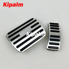 Load image into Gallery viewer, No Drill Aluminum Alloy Gas Brake  Pedal Cover For Audi A4 A5 A6 Q5  AT LHD Audi Pedals