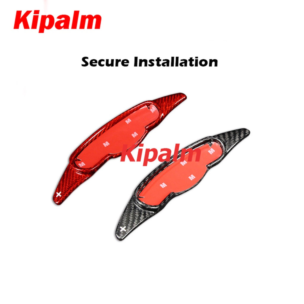 1set Carbon Fiber Steering Wheel Gear Shift Paddle Cover for MINI F55 F56 F54 F57 F60