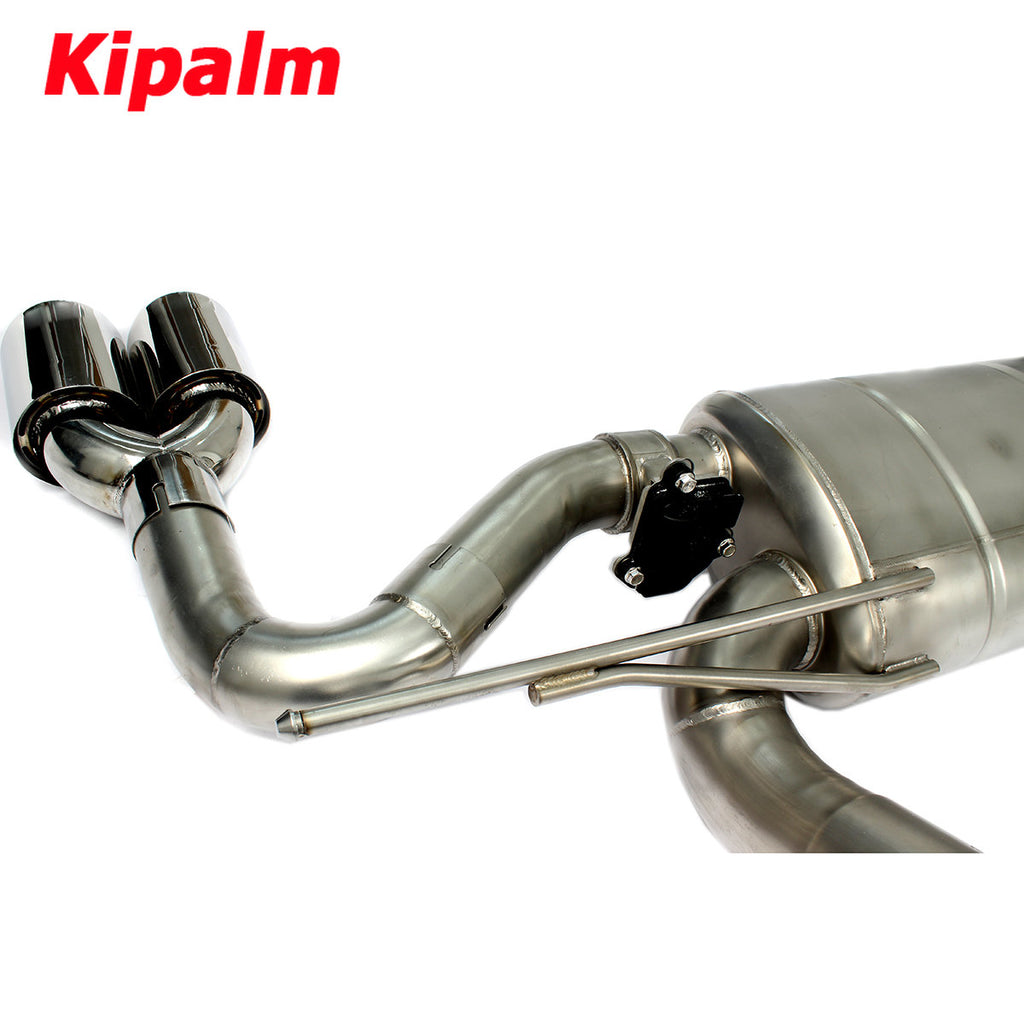 Dual M Performance BMW 5 Series G38 B48 2018 2019 2020 2.0T/3.0T with Valve Muffler Chrome Cat-back