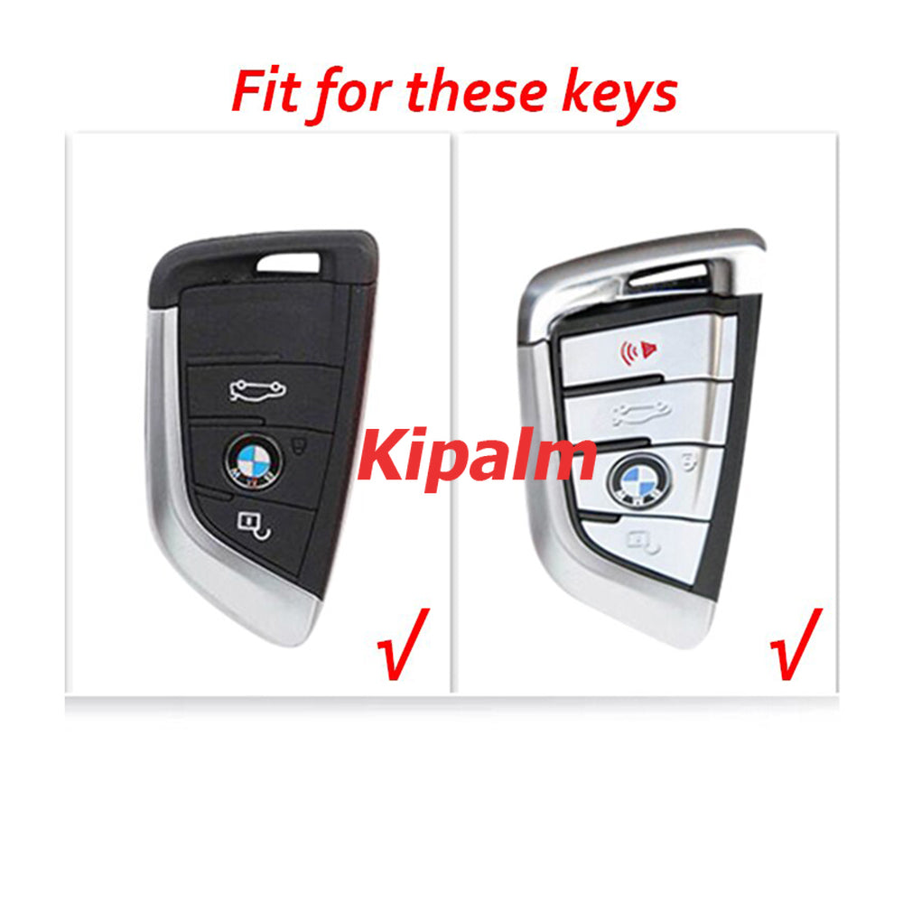 Remote Shell Protective Key Cover Carbon Fiber Car Key Case For BMW Universal