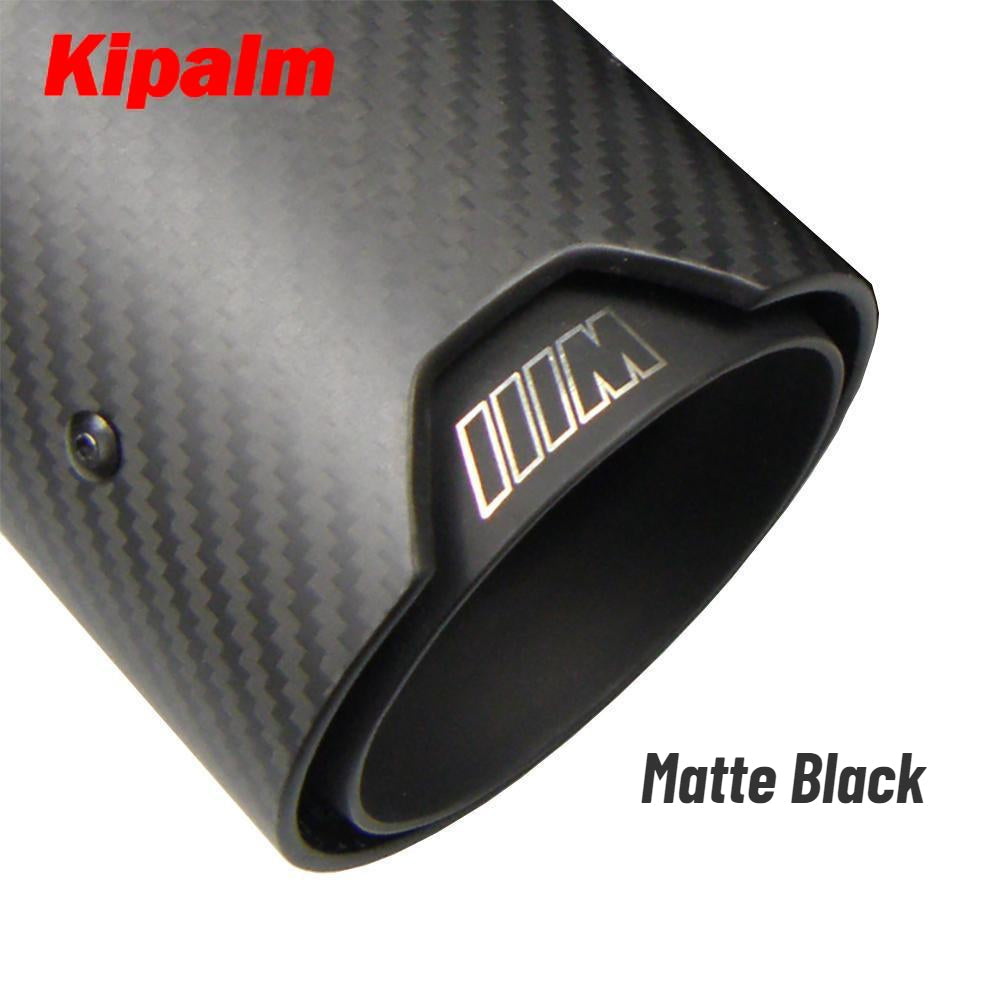 1PC Customize 170mm Long M Performance Carbon Fiber Exhaust Tips Muffler Pipe for BMW M3 M4 M5