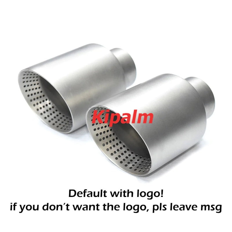 1PC 304 Stainless Steel Car Muffler Tip Exhaust Pipe System for VW Golf 6 Golf 7 Golf R GTI Tiguan Muffler Cutter