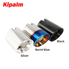 Load image into Gallery viewer, 4PCS BMW M3 F80 M4 F82 F83 Muffler System 304 Stainless Steel Slip-on Exhaust Tips