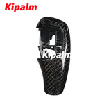 1 PC Replacement Real Carbon Fiber Gear Shift Knob Cover Decorative Trim for BMW F30 LHD