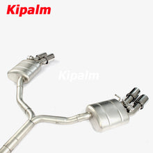 Load image into Gallery viewer, 304 Stainless Steel Full Exhaust System Cat-back Fit for Audi A4L B9 2.0T 2017-2021 Forerunner