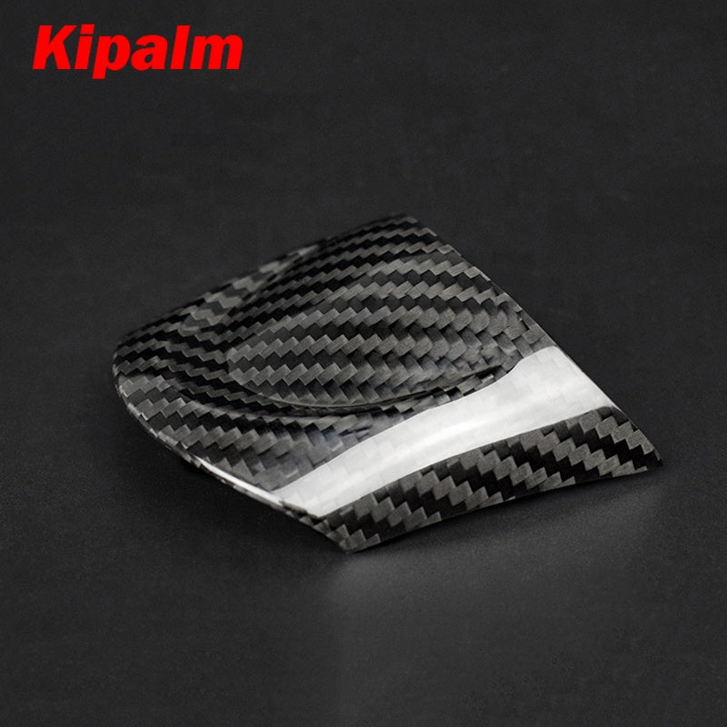 Carbon Fiber Interior Trim Car Steering Wheel Button Cover Sticker for Mini Cooper R55 R56 R57