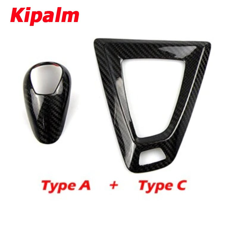 Carbon Fiber Gear Shift Knob Cover for BMW M2 F87 M3 F80 M4 F82 F83 M5 F10 F85 X5M F86 X6M F12 F13