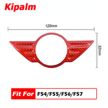 Load image into Gallery viewer, Carbon Fiber Mini Cooper Logo Front Emblem Cover Sticker Wing Cover F54 F55 F56 F57 F58 F60 R55 R56 R57 R58 R59 R60 R61