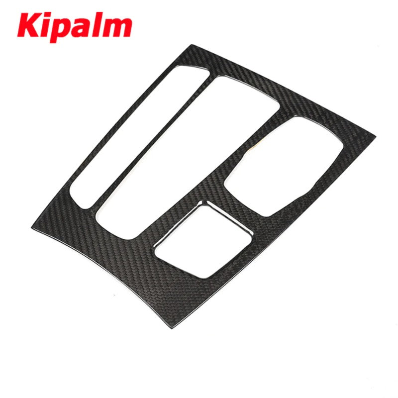 Car Interior Accessories Carbon Fiber Decoration Gear Shift Board Cover Auto Stickers for BMW X5 X6