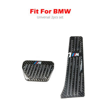 Load image into Gallery viewer, Universal Carbon fiber Accelerator Gas Brake Bracket Pedal For BMW X1 F48 Protection Cover M Performance