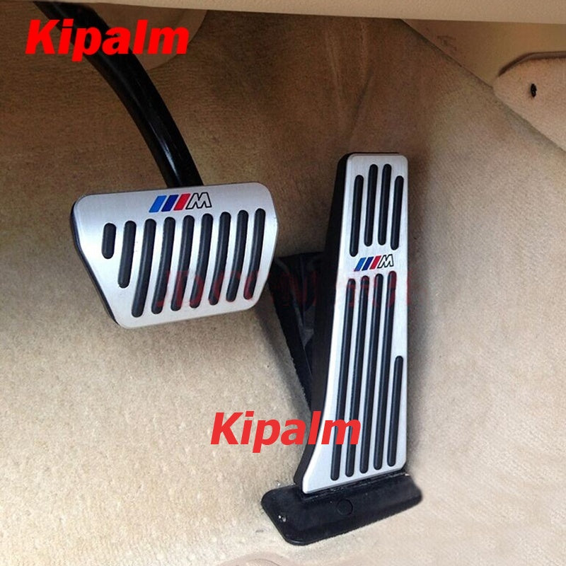 Car Aluminum Alloy Throttle Brake Pedal for BMW X1 X3 X5 X6 with M Logo