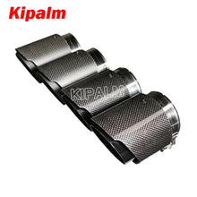 Load image into Gallery viewer, 4pcs M Performance Carbon Fiber Exhaust Muffler Tips for BMW M3 M4 F80 F82 F83