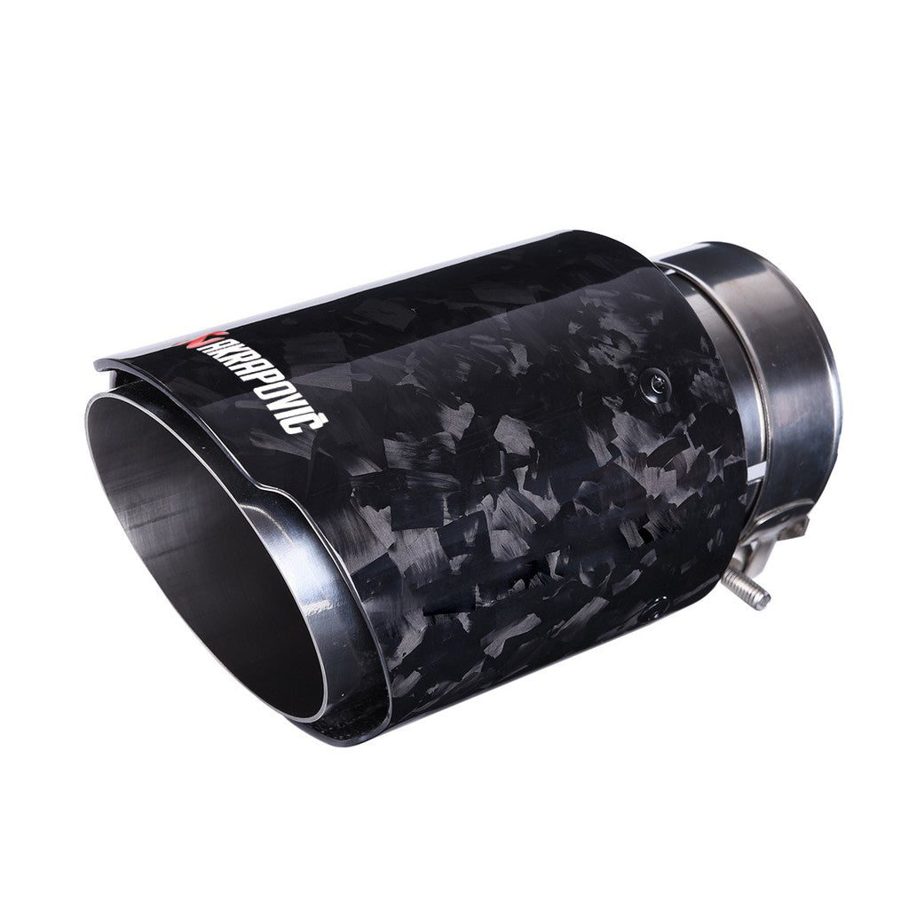 Subaru Levorg Exhaust Pipe Akrapovic Style Carbon Fiber Exhaust Muffler Tips Tailpipe, Special Design