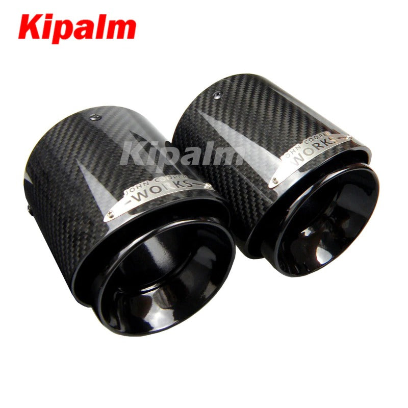 1PC Mini Black Exhaust Pipe Muffler Tips Cooper JCW R55 R56 R57 R58 R59 R60 R61 F54 F55 F56 F57 F60 R56 Cooper S