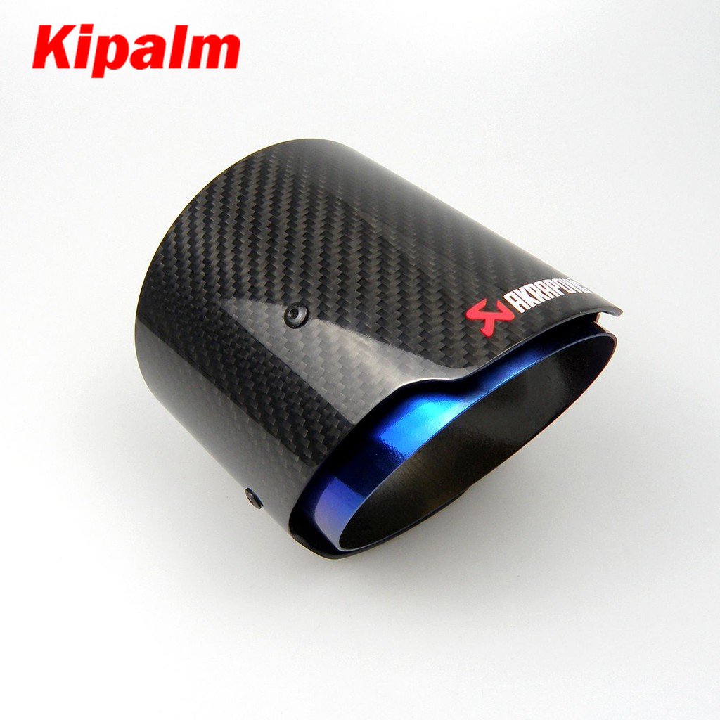 Subaru Levorg Exhaust Pipe Akrapovic Style Carbon Fiber Exhaust Muffler Tips Tailpipe, Special Design