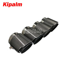 Load image into Gallery viewer, 4pcs M Performance Carbon Fiber Exhaust Muffler Tips for BMW M3 M4 F80 F82 F83