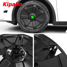 Load image into Gallery viewer, 4PCS Replacement Tesla 19&#39;&#39;  Matte Black Wheel Cover Cap Model Y Full Cover Car Hubcaps
