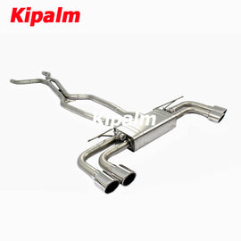 304 Stainless Steel Full Exhaust System Performance Cat-back for Porsche Cayenne 3.6T 4.8T 2011-2014