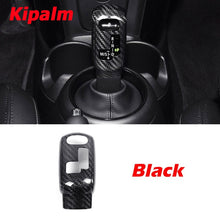 Load image into Gallery viewer, 1 PC Real Carbon Fiber Gear Shift Knob Cover Decorative Trim for MINI F54 F55 F56 F57 F60 2020-2023