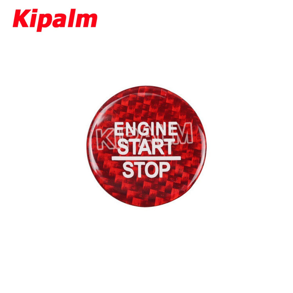 1 piece Carbon Fiber Car Engine Start Stop Button Sticker Cover Trim For Dodge Challenger SRT Accessories 2015-2020