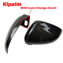 Load image into Gallery viewer, Replacement Carbon Fiber Rearview Mirror Cover Cap For AUDI A4 RS4 B9 2017-2021