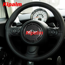 Load image into Gallery viewer, Carbon Fiber Car Steering Wheel Stickers Cover Trim for Mini Cooper Clubman R55 R56 Countryman R60 Paceman R61