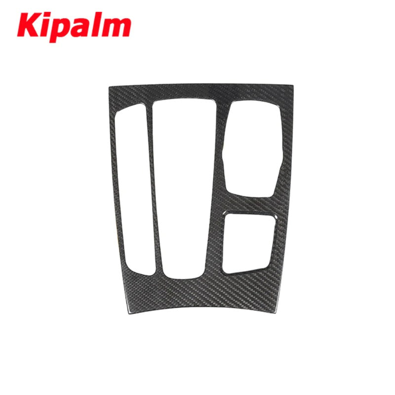 Car Interior Accessories Carbon Fiber Decoration Gear Shift Board Cover Auto Stickers for BMW X5 X6