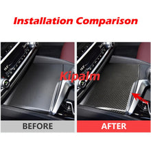 Load image into Gallery viewer, Carbon Fiber Interior Accessories Car Decoration Drawer Board Cover for BMW G30 G31 G38